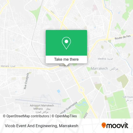 Vicob Event And Engineering map