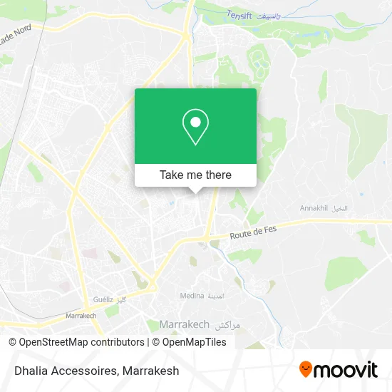 Dhalia Accessoires map