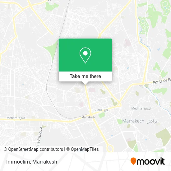 Immoclim map