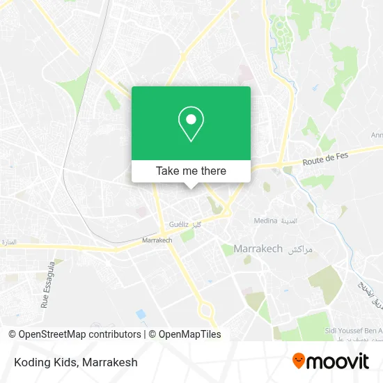 Koding Kids map