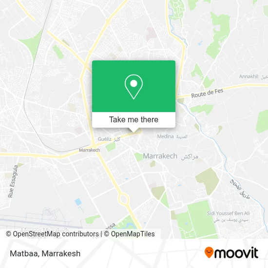 Matbaa map