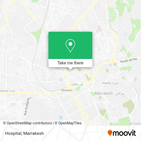 Hospital map