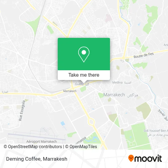 Deming Coffee map
