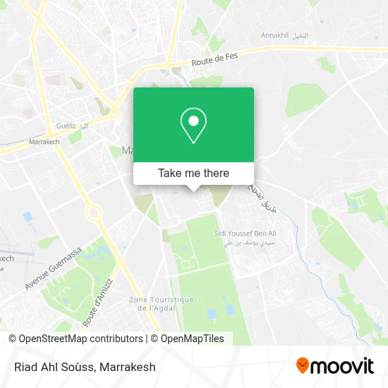 Riad Ahl Soùss map
