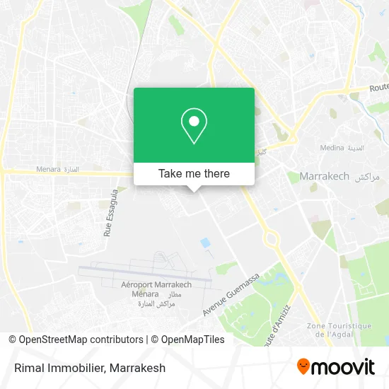 Rimal Immobilier map