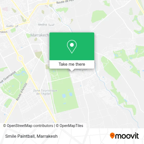 Smile Paintball map
