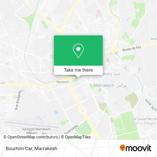 Bourhim Car map