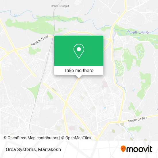Orca Systems map