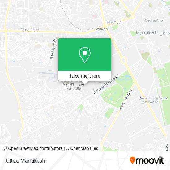 Ultex map