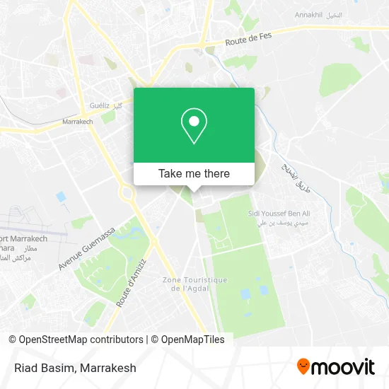 Riad Basim map