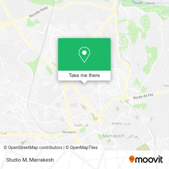 Studio M map
