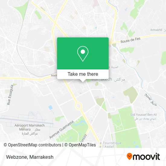 Webzone map