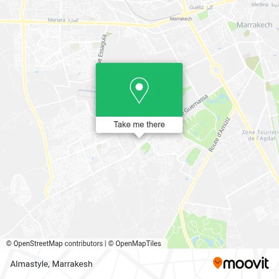 Almastyle map
