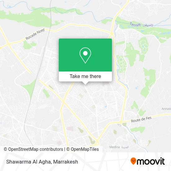 Shawarma Al Agha map