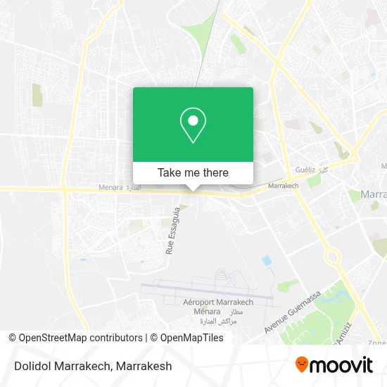 Dolidol Marrakech map