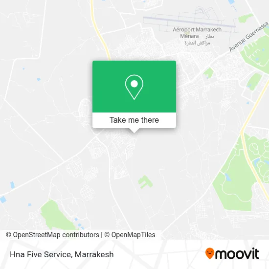Hna Five Service map