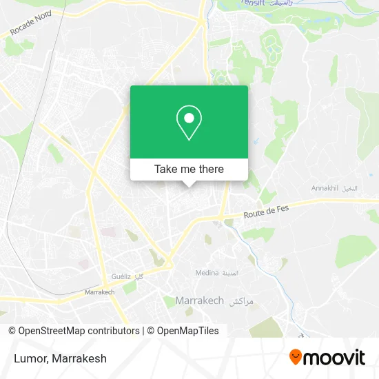 Lumor map