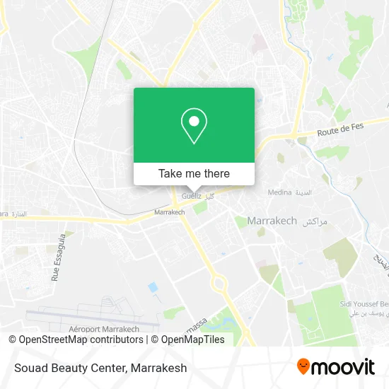 Souad Beauty Center map