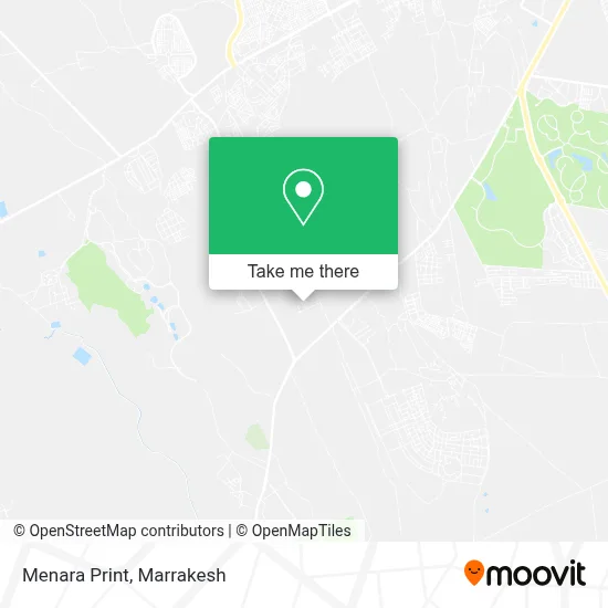 Menara Print map
