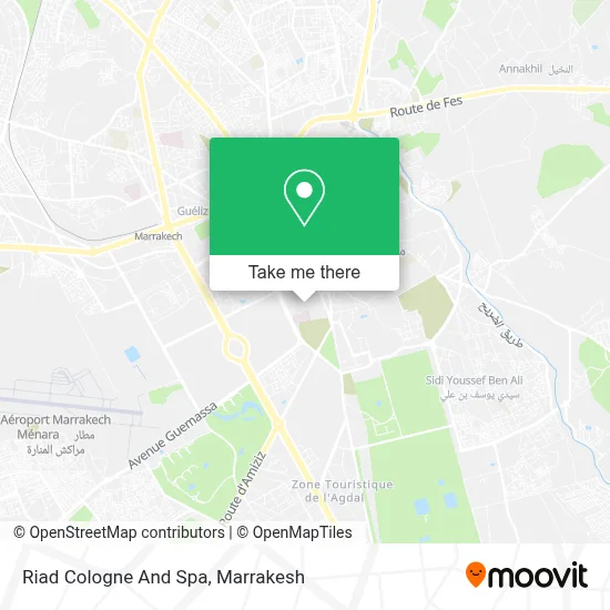 Riad Cologne And Spa map
