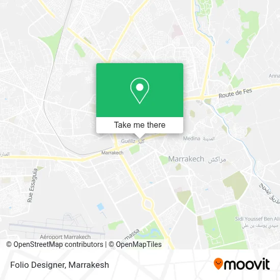 Folio Designer map