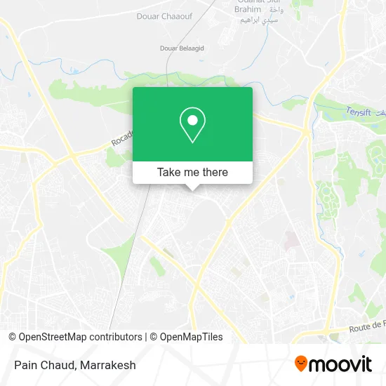 Pain Chaud map