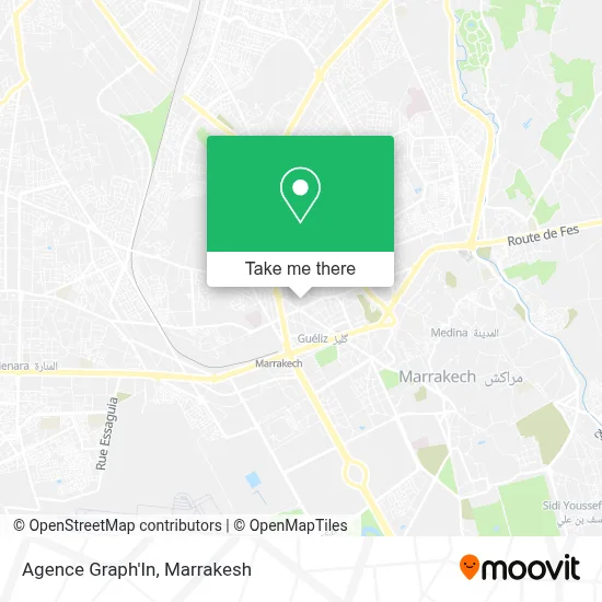 Agence Graph'In map