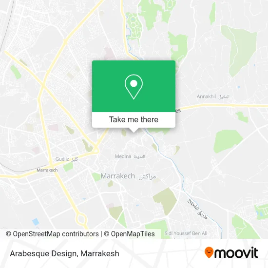 Arabesque Design map
