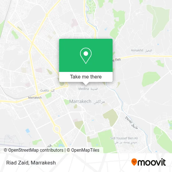 Riad Zaid map