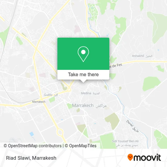 Riad Slawi map