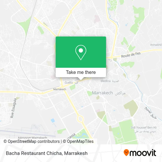 Bacha Restaurant Chicha map