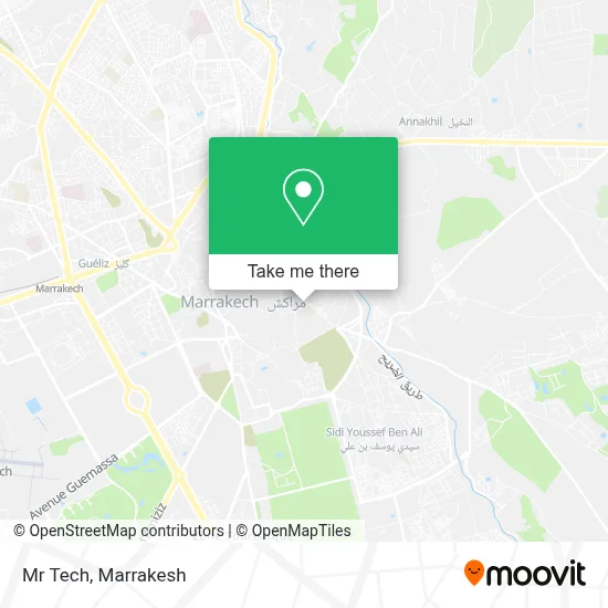 Mr Tech map