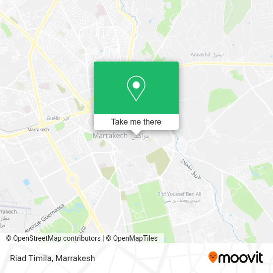 Riad Timila map
