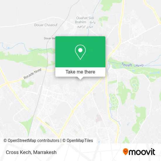 Cross Kech map