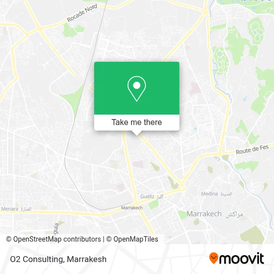 O2 Consulting map