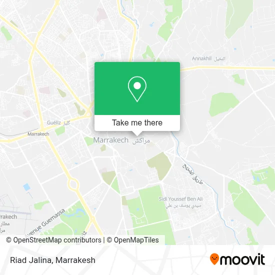 Riad Jalina map