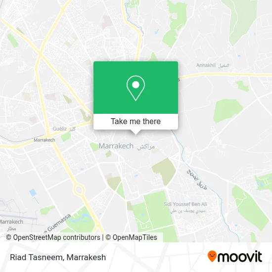 Riad Tasneem map
