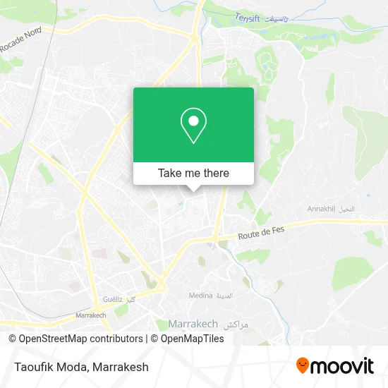 Taoufik Moda map
