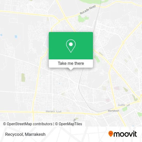Recycool map