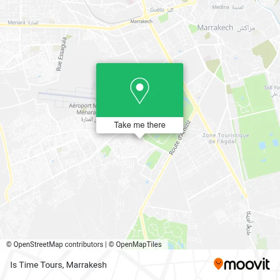 Is Time Tours map