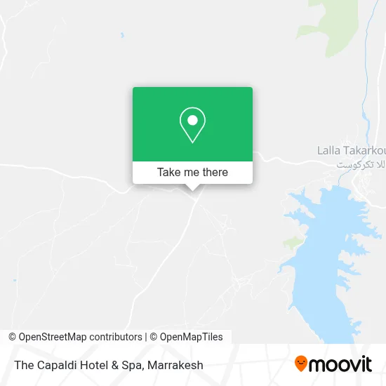 The Capaldi Hotel & Spa map