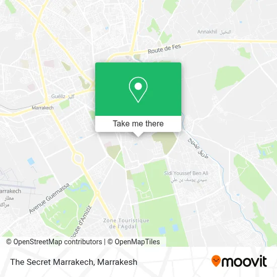 The Secret Marrakech map