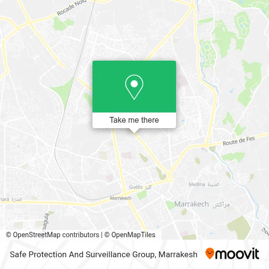Safe Protection And Surveillance Group map