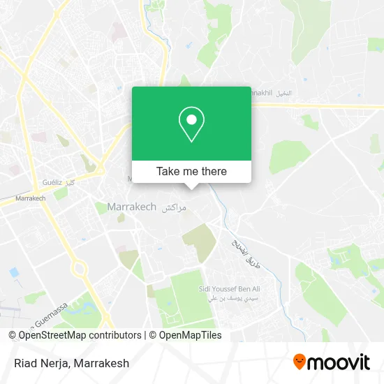 Riad Nerja map