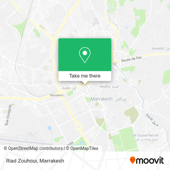 Riad Zouhour map