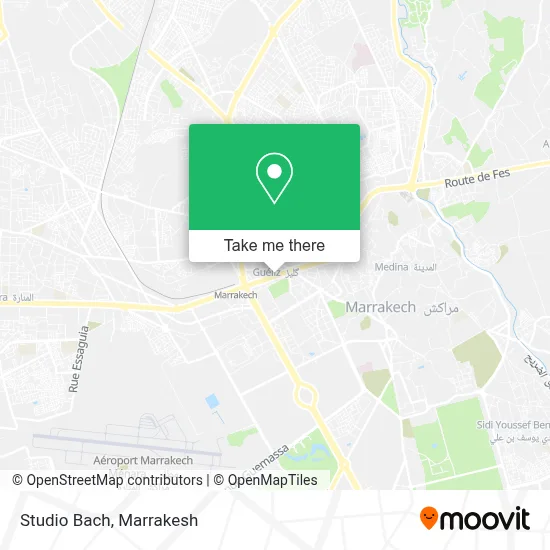 Studio Bach map