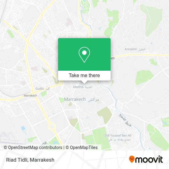 Riad Tidli map