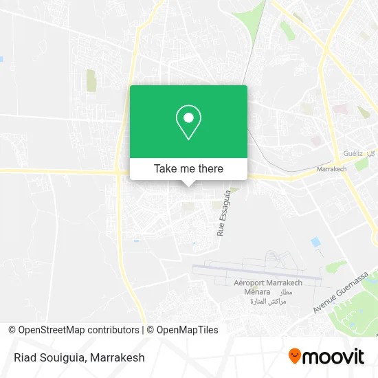 Riad Souiguia map