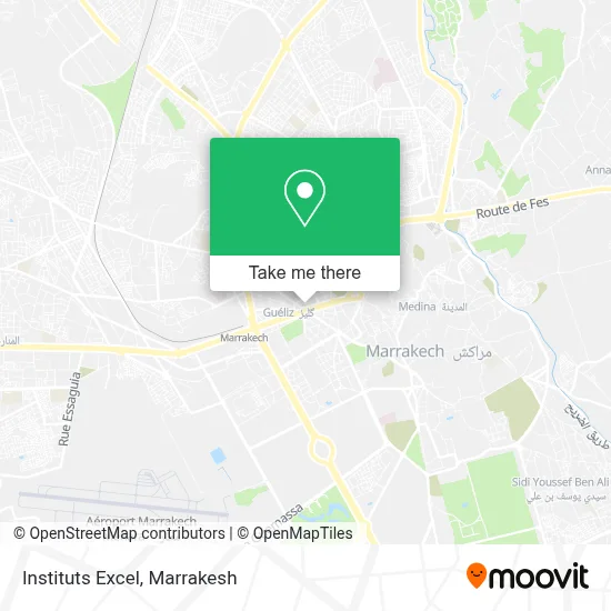Instituts Excel map