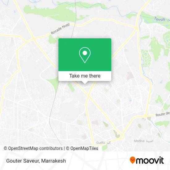 Gouter Saveur map
